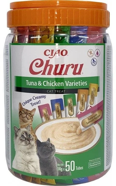 Churu Cat Tuna&Chicken Varieties 50x14g