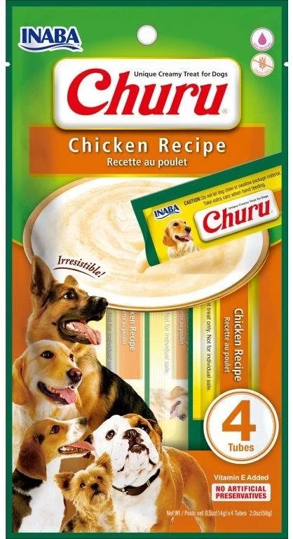 Churu Dog Chicken Recipe 4x14g