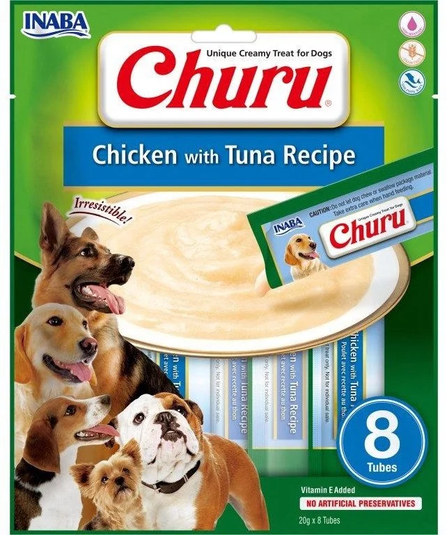 Churu Dog Chicken with Tuna 8x20g