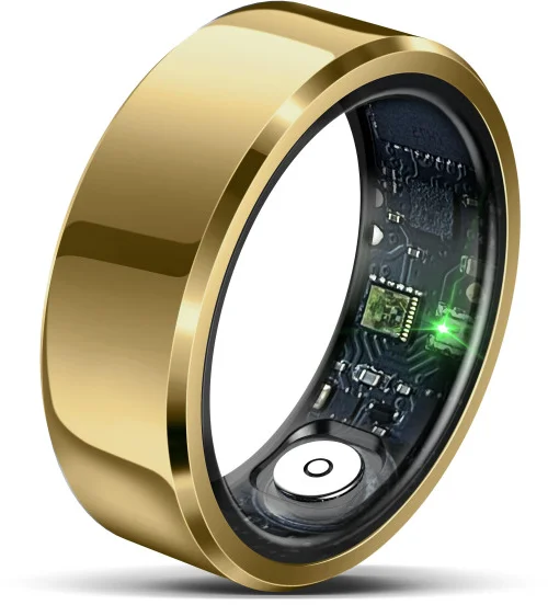 Chytrý prsten ALIGATOR Smart Ring, vel.8, zlatý