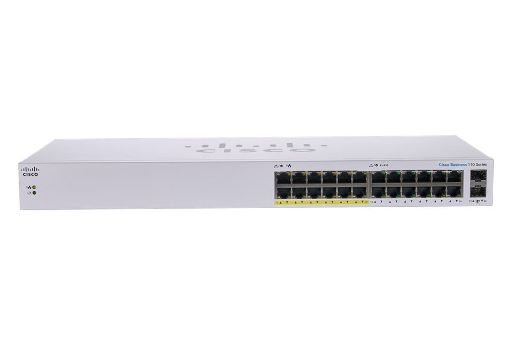 Cisco CBS110-24PP-EU, prepínač