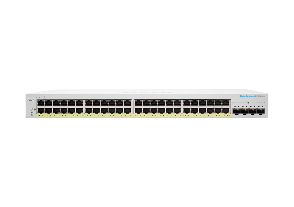 Cisco CBS220-48T-4G-EU, prepínač