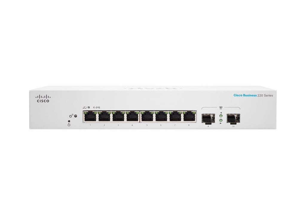 Cisco CBS220-8P-E-2G-EU, prepínač
