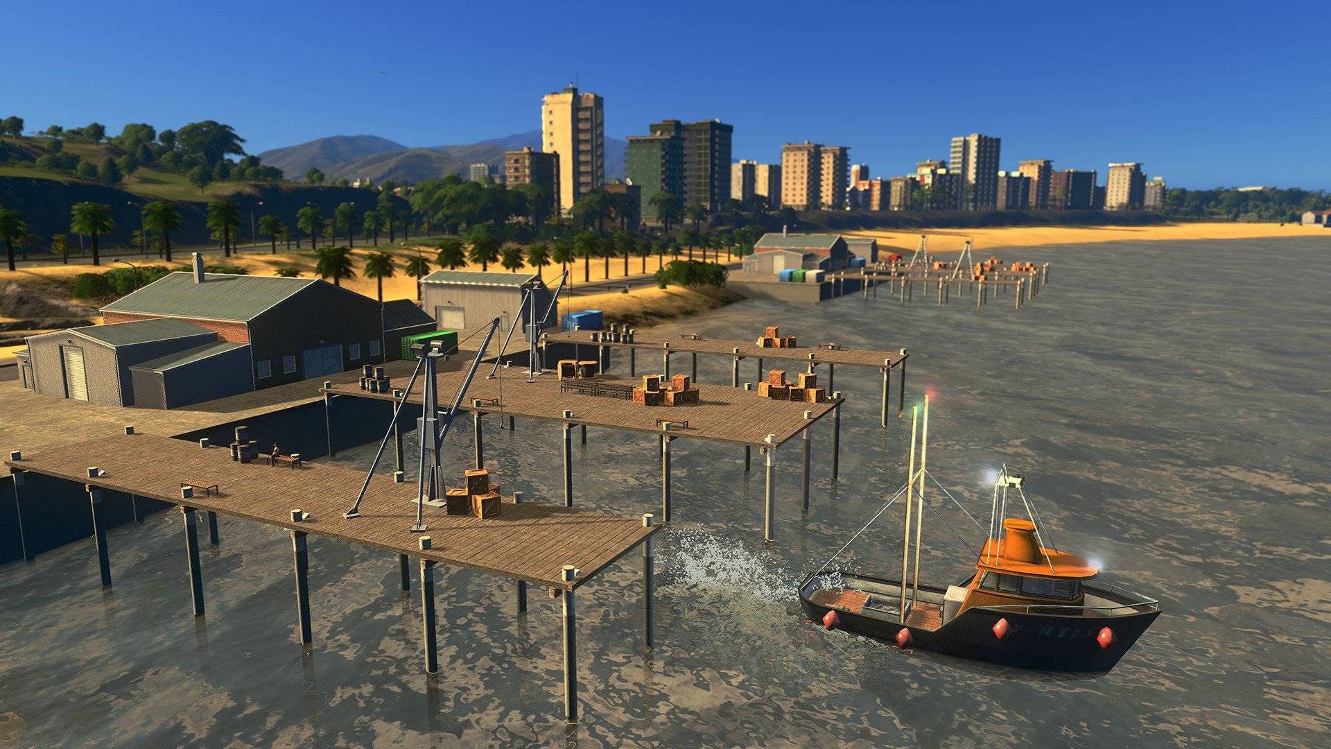 Cities Skylines Sunset Harbor elektronická licence