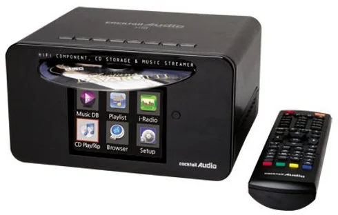 Cocktail Audio Player X10,Music Streamer, 3,5" SATA,2xUSB, LAN