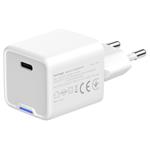 ColorWay 1x USB-C/ sieťová nabíjačka/ GaN/ PD/ PPS/ 25W/ biela