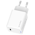 ColorWay 1x USB-C/ sieťová nabíjačka/ GaN/ PD/ PPS/ 45W/ biela