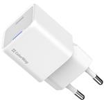 ColorWay 1x USB-C/ síťová nabíječka/ GaN/ PD/ PPS/ 25W, Bílá