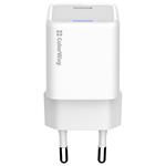 ColorWay 1x USB-C/ síťová nabíječka/ GaN/ PD/ PPS/ 25W, Bílá