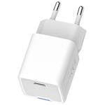 ColorWay 1x USB-C/ síťová nabíječka/ GaN/ PD/ PPS/ 30W, Bílá