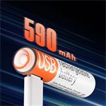 ColorWay dobíjacie AAA 590mAh/ USB-C/ 1,5V/ 6ks v balení