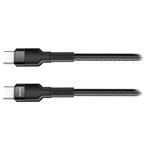 ColorWay kabel USB-C/ Fast Charging 60W/ 1m/ černý