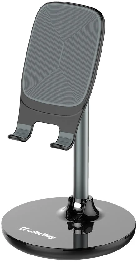ColorWay Otočný držiak s 90° rotáciou pre mobilný telefón/tablet, čierny