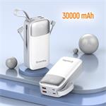 ColorWay powerbanka 30 000mAh, 1x USB QC3.0/ USB-C/ Lightning/ 22,5W/ Bílá