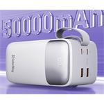 ColorWay powerbanka 50 000mAh, 1x USB QC3.0/ USB-C/ Lightning/ 22,5W/ Bílá
