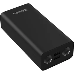 ColorWay powerbanka s osvětlením/ 30 000mAh/ 2x USB/ USB-C, černá