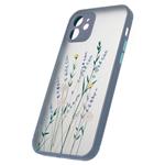 ColorWay Smart Matte Case pre iPhone 12, Flowers purple CW-CSM3PAI12-VTF