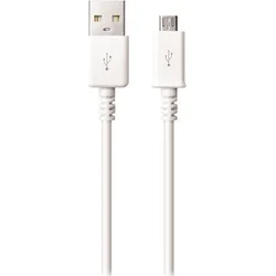 ColorWay USB - Micro USB kabel 1m, bílá