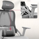 Combat 2.7 Grey gaming chair