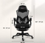 Combat 3.1 Grey gaming chair