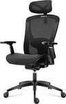 Combat 7.3 Black Mesh ergonomic chair