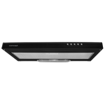 Concept OPP2060BC Odsavač par podstavný Black, 60 cm
