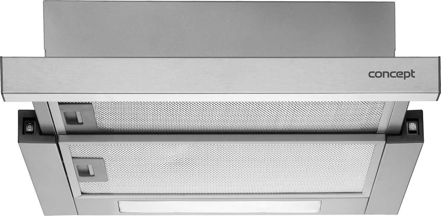 Cappa Aspirante Telescopica Concept 50 Cm - 300 M³/h, 2 Velocità, Con Illuminazione - Foto 7