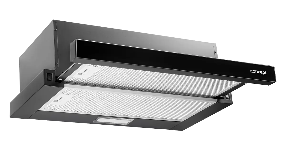 Concept OPV3560bc Odsávač pár 60 cm, čierny