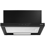 Concept OPV3860BC Vstavaný odsávač pár čierny, 60 cm