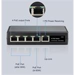 Conexpro GNT-6FP51G6, Vonkajší prepínač PoE, 5x LAN, 4x PoE