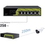 Conexpro GNT-P9206EA, PoE switch, 6x LAN, 4x PoE