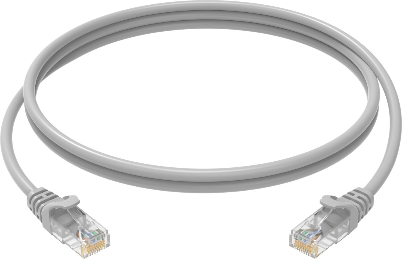 Conexpro patch kabel UTP, CAT5e, 0.25m, šedý