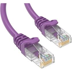 Conexpro patch kabel UTP, CAT5e, 0.5m, fialový