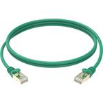 Conexpro slim patch kabel STP, CAT6A, 0.25m, zelený