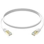 Conexpro slim patch kábel STP, CAT6A, 1 m, biely