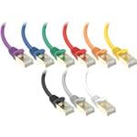 Conexpro slim patch kábel STP, CAT6A, 10 m, sivý