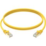 Conexpro slim patch kabel STP, CAT6A, 1m, žlutý