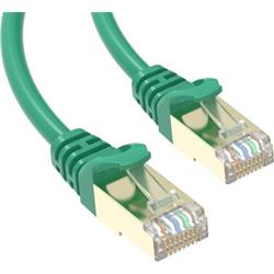 Conexpro slim patch kabel STP, CAT6A, 3m, zelený