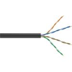 Conexpro UTP vonkajší kábel, CAT5e, PE, 24 AWG, 100 m, čierny