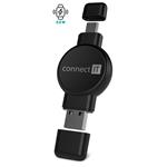 CONNECT IT Bezdrôtová nabíjačka WatchTravelCharge, čierna