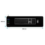 CONNECT IT CHARGE podložka pod klávesnicu a myš s nabíjaním, veľkosť. L (800 × 300 mm)