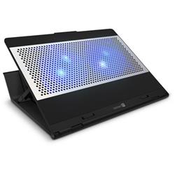 CONNECT IT Chladiaca podložka FrostBlast pod notebook s modrým podsvietením