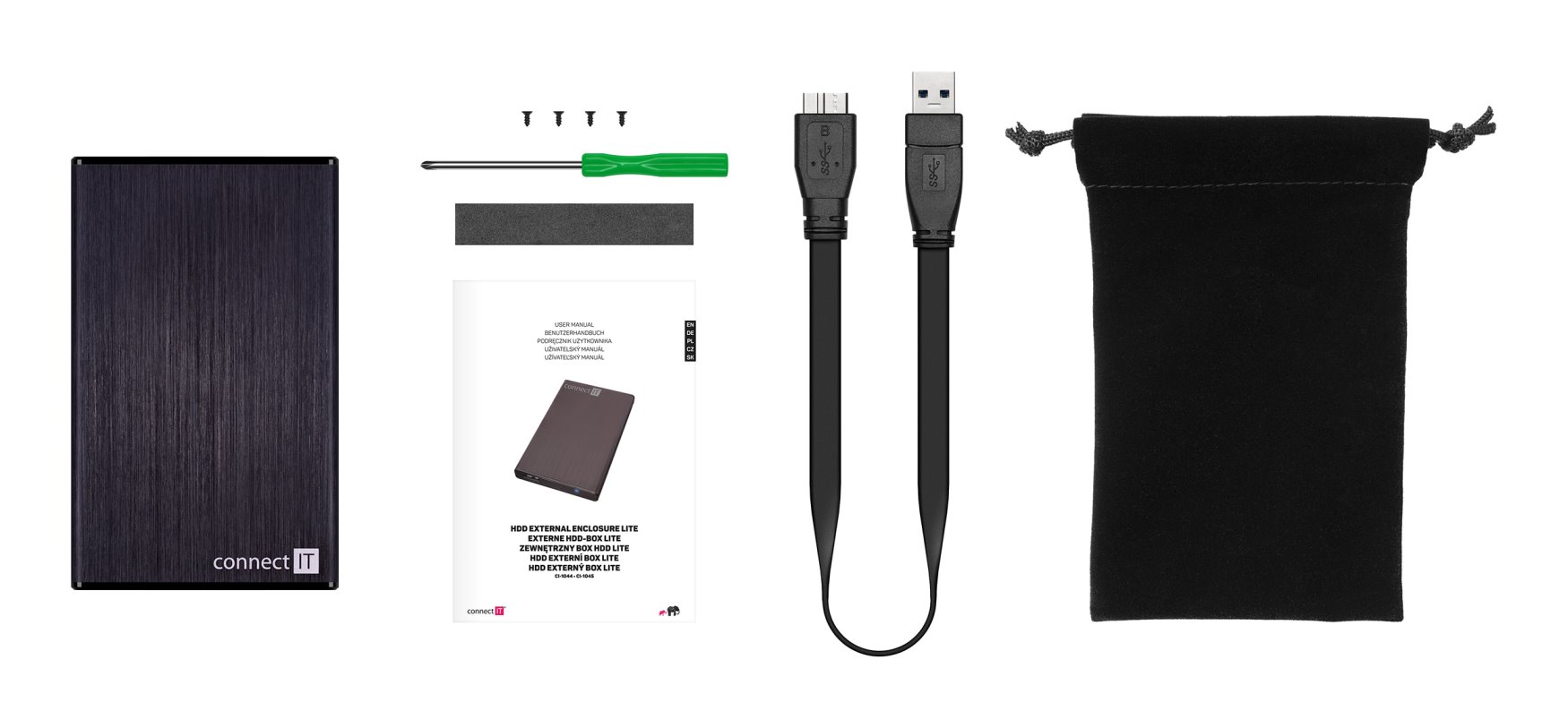 Connect IT CI-1044 Lite černý