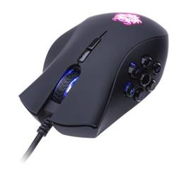 Connect IT CI-390 WARLORD laserová myš pro hráče, černá