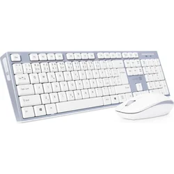 Connect IT CKM-7510-CS COMBO bezdrátový set klávesnice a myši, bílá