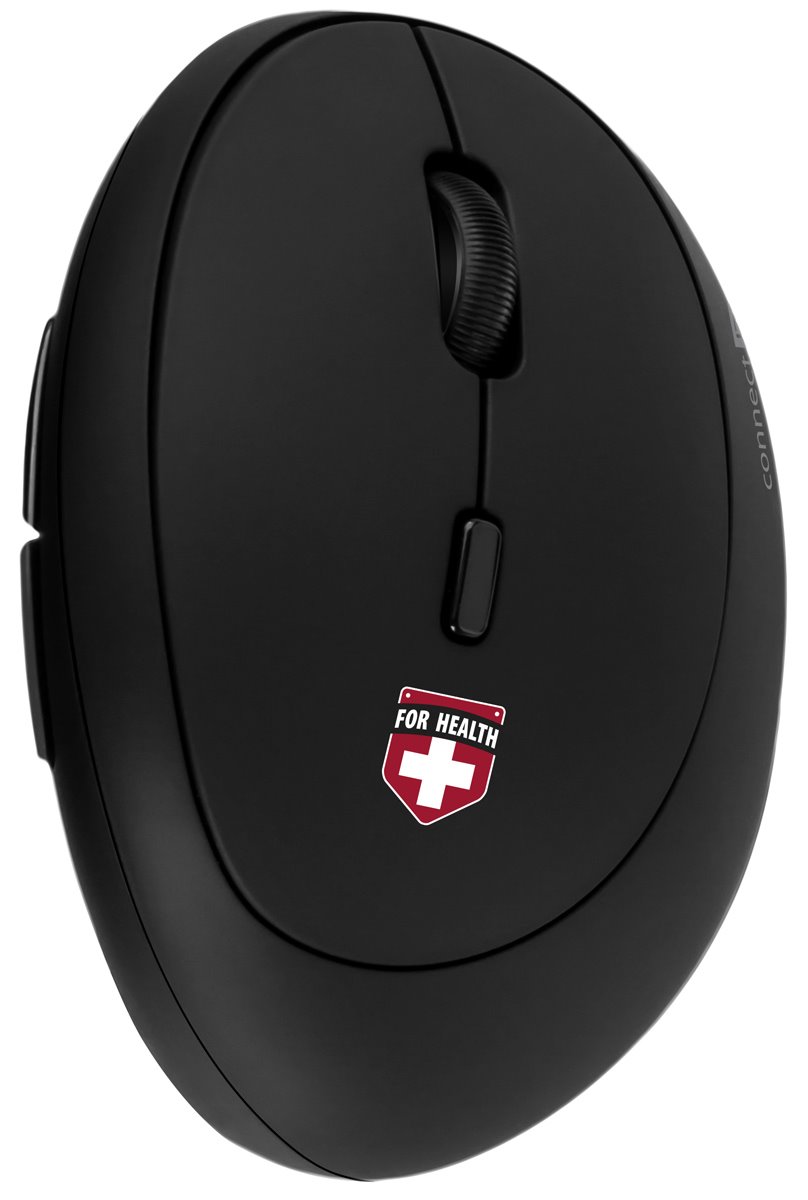 Connect IT CMO-2600-BK VERTICAL, bezdrátová optická myš