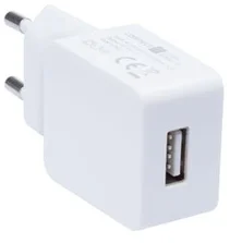 Connect IT Colorz nabíjecí adaptér 1xUSB 1A, bílý CI-596