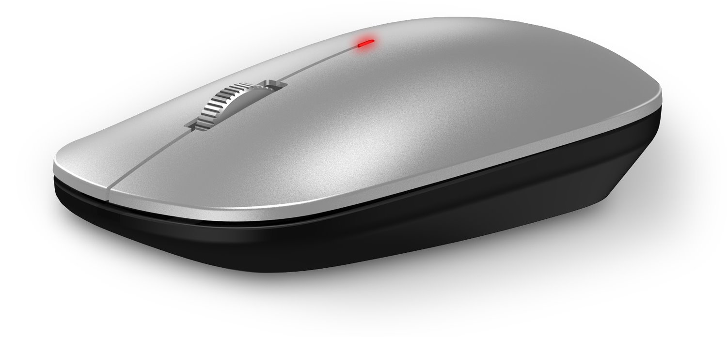 Connect IT Combo bezdrátová stříbrná klávesnice + myš, CZ+SK layout