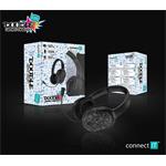 Connect IT Doodle Wireless bezdrátová herní sluchátka s mikrofonem, černá