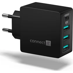 Connect IT Fast Charge CWC-4060-BK, černý
